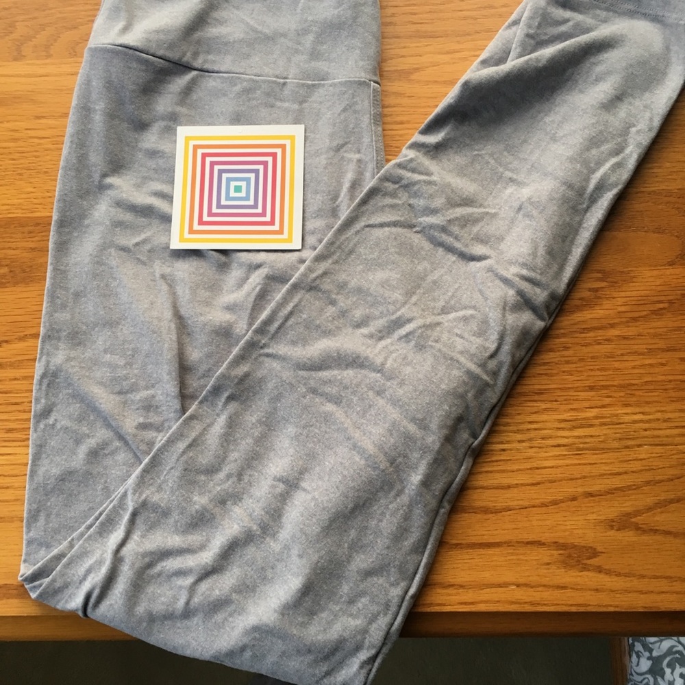 Light Grey/Gray LulaRoe Leggings One Size